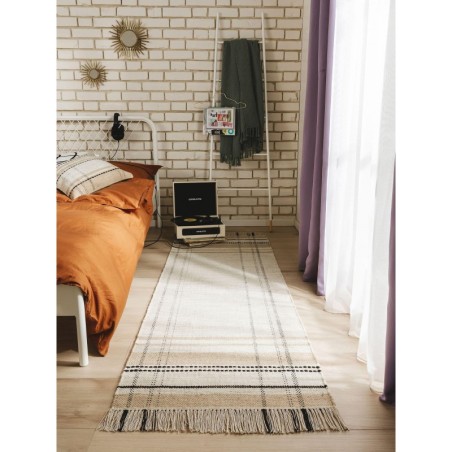 Wool Runner Bahati Beige 70x200 cm