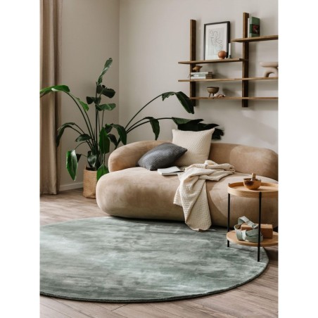 Viskoosvaip ümmargune Nela heleroheline Ø 160 cm ümmargune