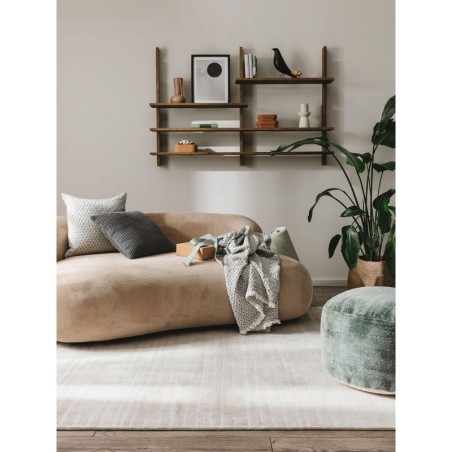 Viskoosvaip Nova helehall 160x230 cm