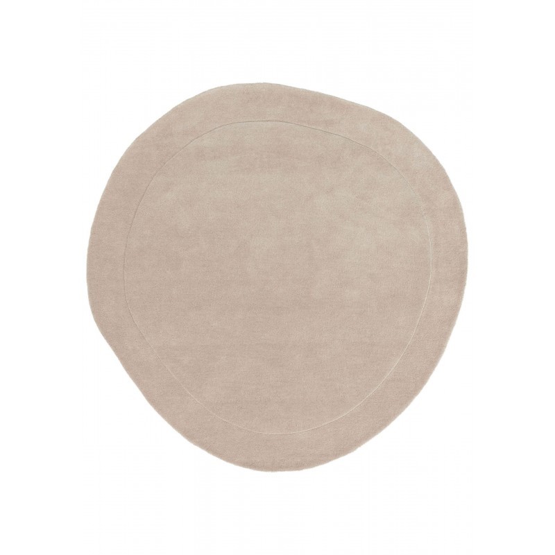 Villane vaip Shape Cream Ø 200 cm ümmargune | FreshDesign.ee