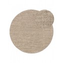 Villane vaip Rocco Taupe Ø 100 cm ümmargune | FreshDesign.ee