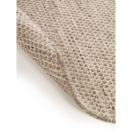 Villane vaip Rocco Taupe Ø 100 cm ümmargune | FreshDesign.ee