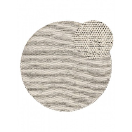 Villane vaip Rocco Beež/Must Ø 150 cm ümmargune | FreshDesign.ee