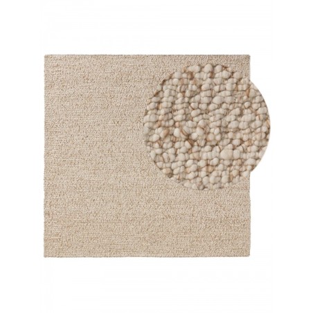 Villane vaip Patch Pruun 200x200 cm | FreshDesign.ee