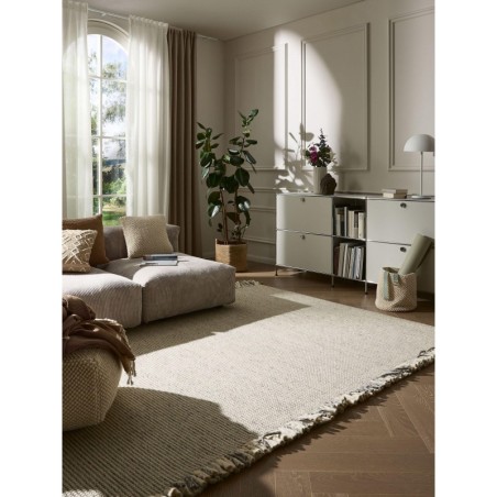Villane vaip Mary Ivory Grey 200x300 cm