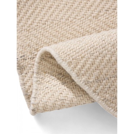 Villane vaip Lars Cream Ø 200 cm ümmargune