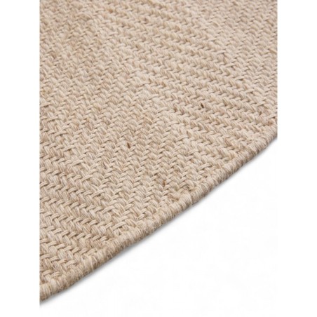 Villane vaip Lars Beež Ø 100 cm ümmargune | FreshDesign.ee