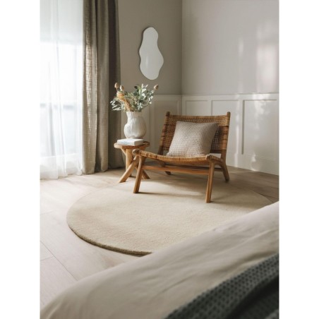 Villane vaip Bent Cream Ø 150 cm ümmargune