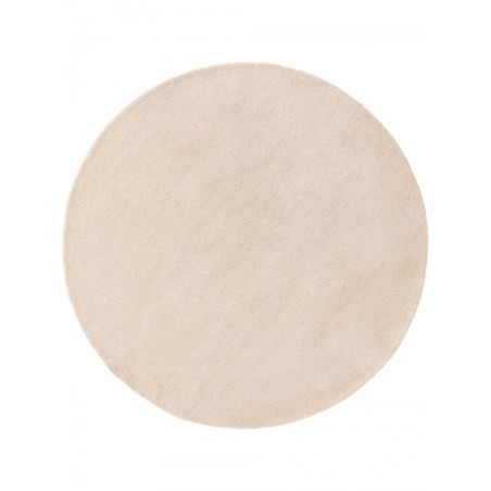 Villane vaip Bent Cream Ø 100 cm ümmargune | FreshDesign.ee