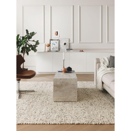 Villane vaibaplaaster Valge/must 250x350 cm