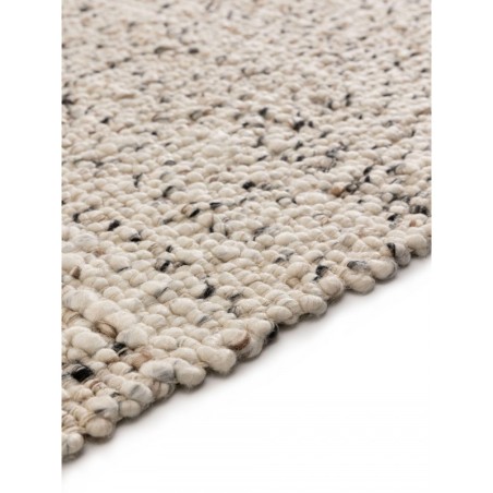 Villane vaip Patch Valge/must 200x200 cm | FreshDesign.ee