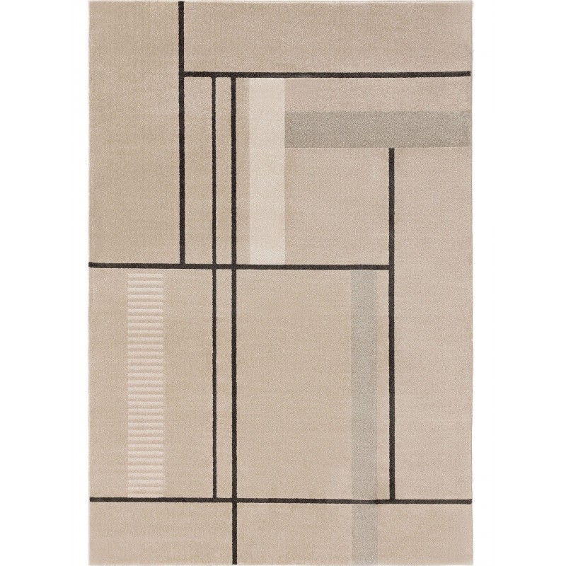 Vaip Ida Kreem/Süsi 80x150 cm | FreshDesign.ee