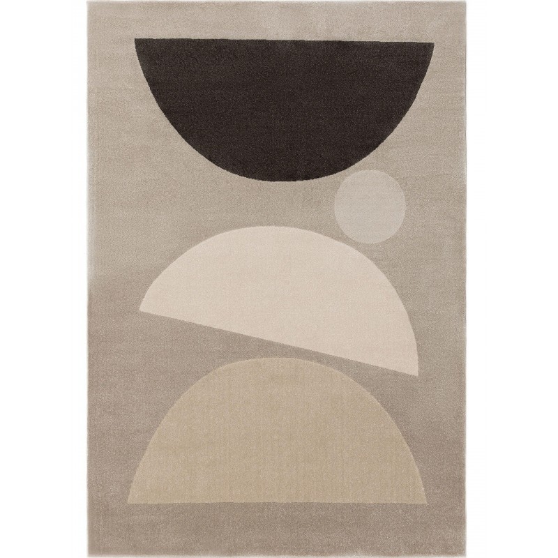 Vaip Ida Kreem/Süsi 80x150 cm | FreshDesign.ee