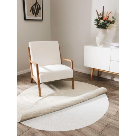 Vaiba aluskate ümmargune Prima White Ø 150 cm ümmargune