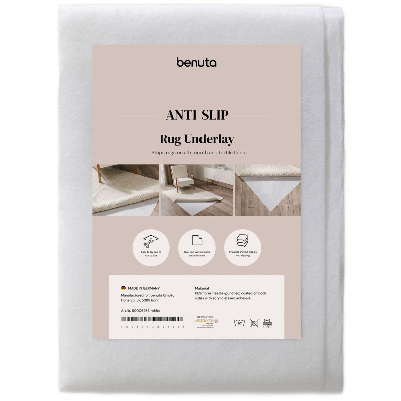 Vaiba aluskate Prima White 120x170 cm | FreshDesign.ee