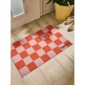 Uksematt Checker Pink 50x80 cm | FreshDesign.ee