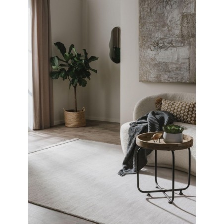 Taaskasutatud materjalist vaip Jade Light Grey 120x170 cm