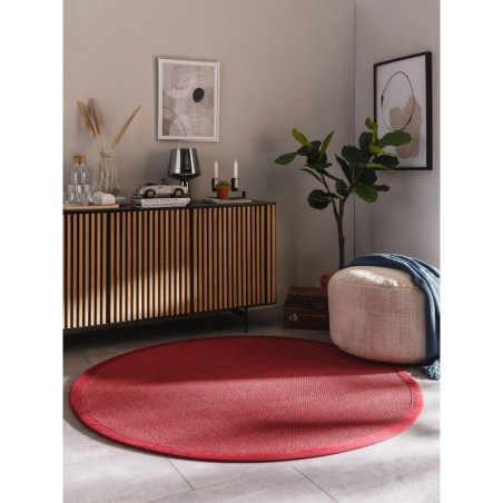 Sisal vaip Sana Red Ø 250 cm ümmargune