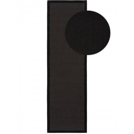 Sisal vaip Sana Must 70x240 cm | FreshDesign.ee