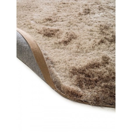 Shaggy vaip Whisper Helepruun Ø 200 cm ümmargune | FreshDesign.ee