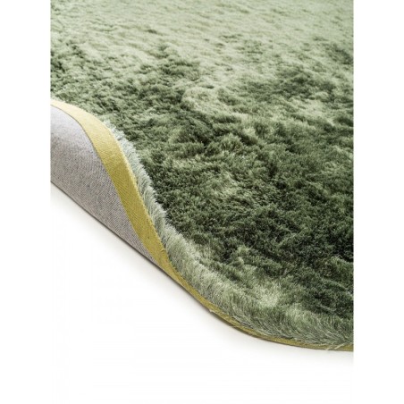Shaggy vaip Whisper Green Ø 200 cm ümmargune | FreshDesign.ee
