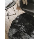 Shaggy vaip Whisper Charcoal Ø 80 cm ümmargune | FreshDesign.ee