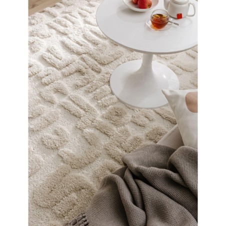 Shaggy vaip Tibo Cream/Beež 80x150 cm | FreshDesign.ee