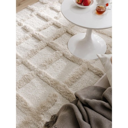 Shaggy vaip Tibo Cream 200x290 cm | FreshDesign.ee