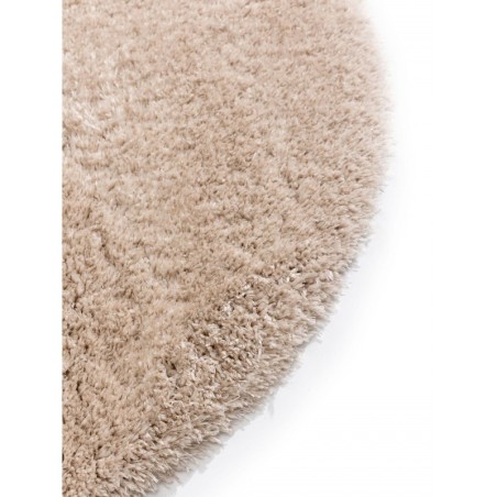 Shaggy vaip Ava Beige Ø 120 cm ümmargune | FreshDesign.ee