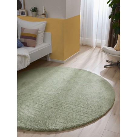 Shaggy Round vaip Soda Heleroheline Ø 120 cm ümmargune