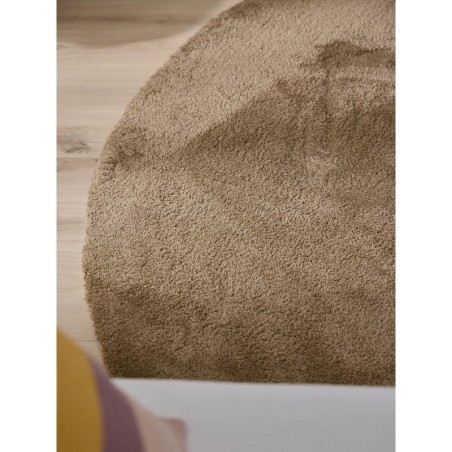 Shaggy Round vaip Soda Beige Ø 200 cm ümmargune | FreshDesign.ee
