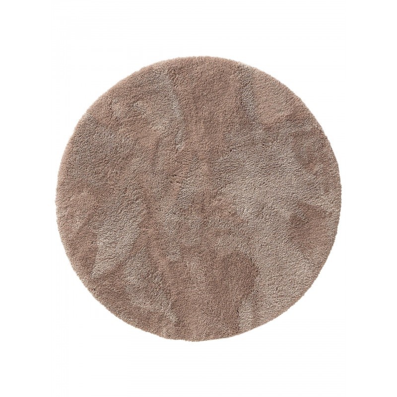 Shaggy Round vaip Cloudy Taupe Ø 200 cm üm... | FreshDesign.ee