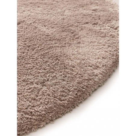 Shaggy Round vaip Cloudy Taupe Ø 200 cm üm... | FreshDesign.ee