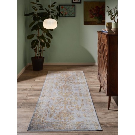 Runner Miray hall/oranž 80x240 cm