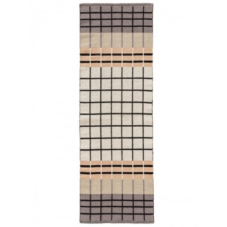 Runner Leander Hall/Valge 70x200 cm | FreshDesign.ee