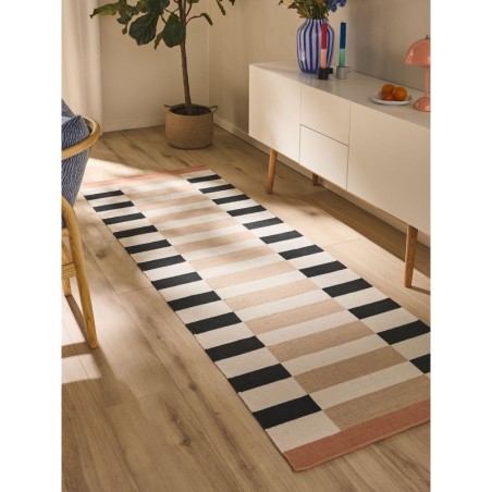 Runner Judith Beež/Must 80x240 cm