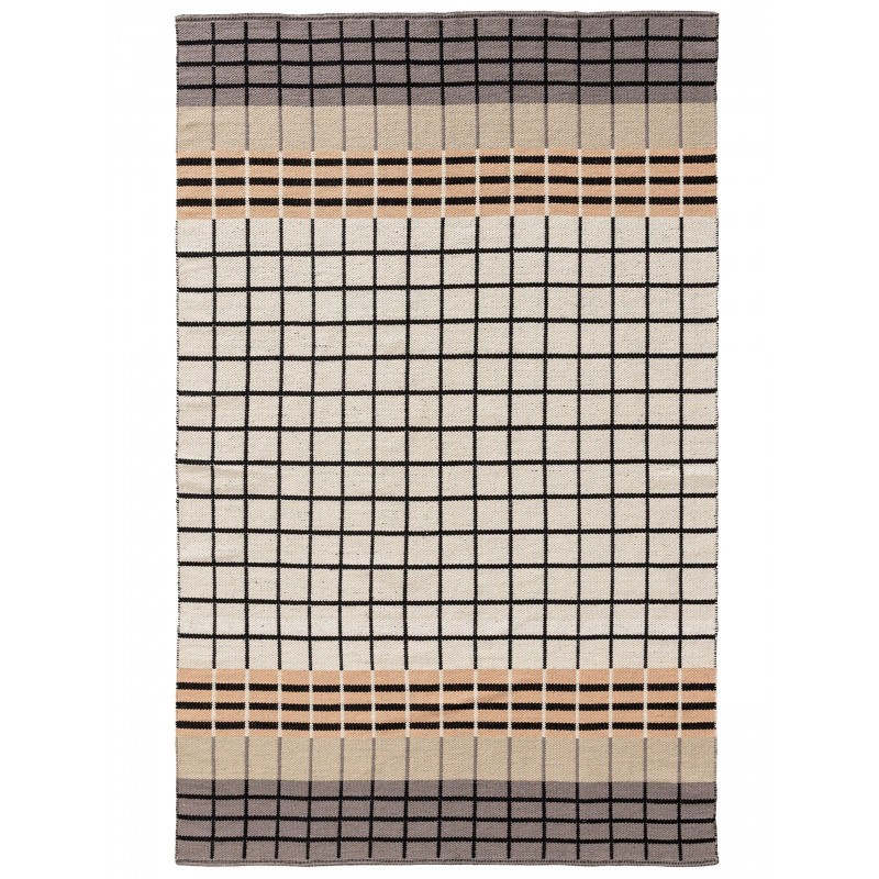 Puuvillane vaip Leander hall/valge 80x150 cm | FreshDesign.ee