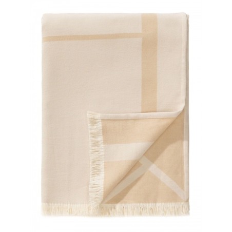 Puuvillane tekk Luan Cream/Beež 130x170 cm | FreshDesign.ee