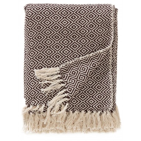 Puuvillane tekk Jasmin Brown 125x150 cm | FreshDesign.ee