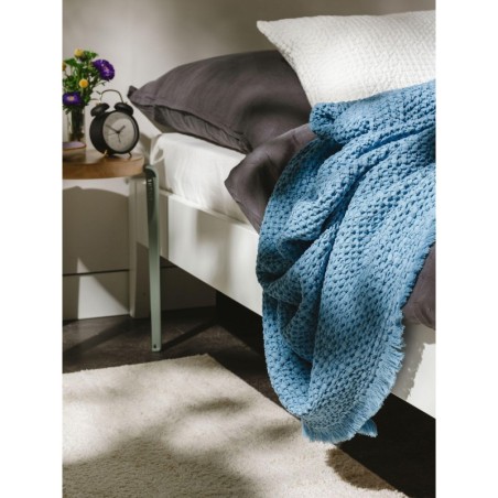 Puuvillane tekk Cloe Blue 130x170 cm