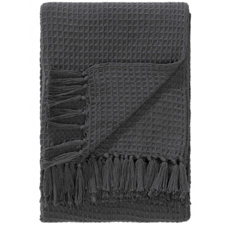 Puuvillane tekk Amalia Dark Grey 125x150 cm | FreshDesign.ee