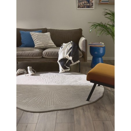 Pestav vaip Pam Grey Ø 200 cm ümmargune