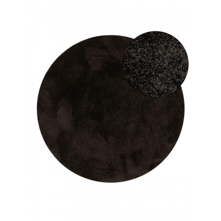 Pestav vaip Nina Charcoal Ø 200 cm ümmargune | FreshDesign.ee