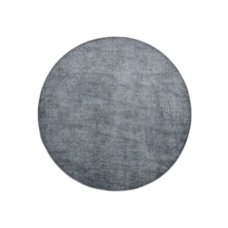 Pestav vaip Miray kreem/hall Ø 160 cm ümmargune | FreshDesign.ee