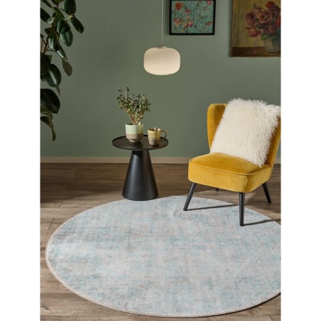Pestav vaip Miray Grey/Turquoise Ø 160 cm ... | FreshDesign.ee