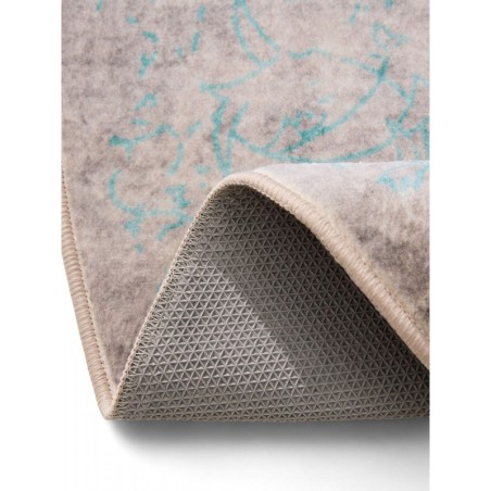 Pestav vaip Miray Grey/Turquoise Ø 160 cm ... | FreshDesign.ee