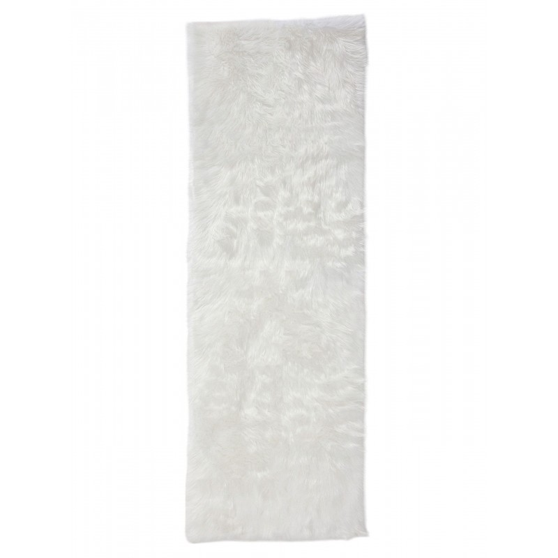 Pestav Shaggy vaip Nanuk Valge 80x240 cm | FreshDesign.ee