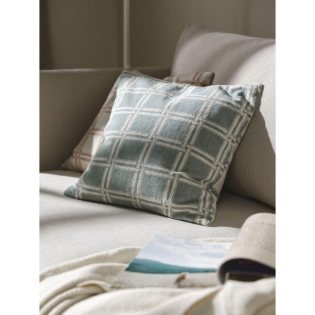 Padjakate Dario kreem/roheline 45x45 cm