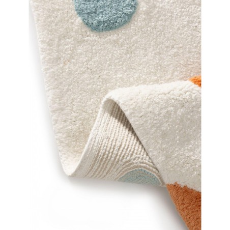 Marine Mitmevärviline/Valge 80x120 cm