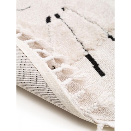 Laste vaip Momo Cream Ø 120 cm ümmargune | FreshDesign.ee